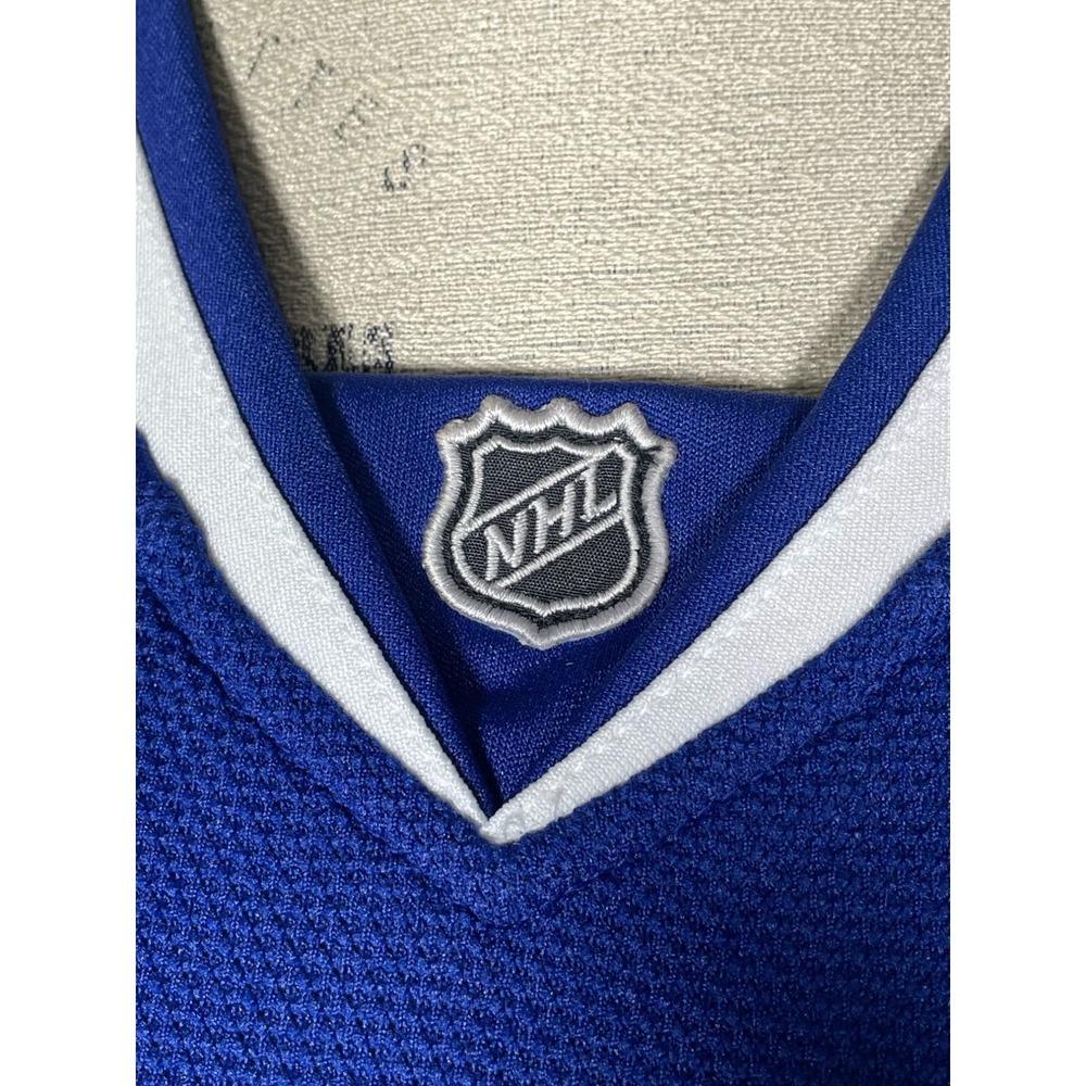 Vancouver Canucks NHL Reebok Blue Premier Alternate Jersey Women's LARGE - Picture 6 of 15